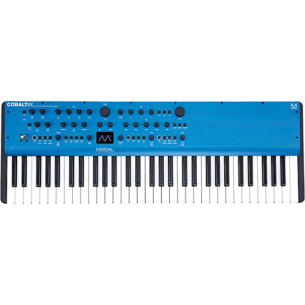 Modal Electronics Limited Cobalt8X 61-Key 8-Voice Extended Virtual Analog Synthesizer Essentials Bundle