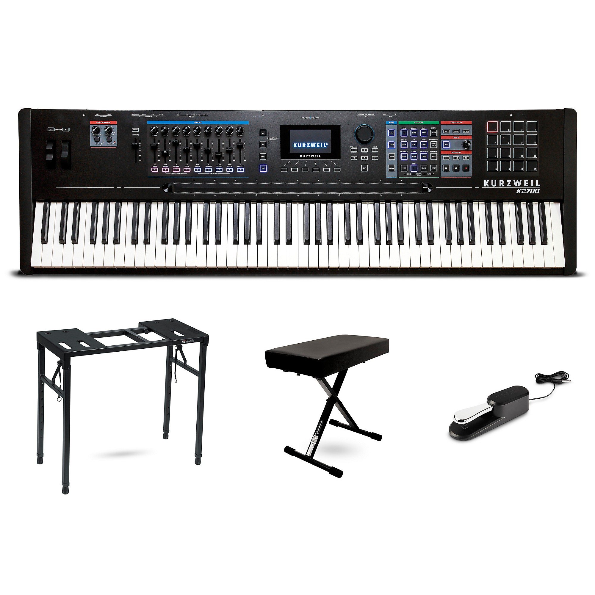 Kurzweil K2700 88-Key Workstation Essentials Bundle | Guitar Center