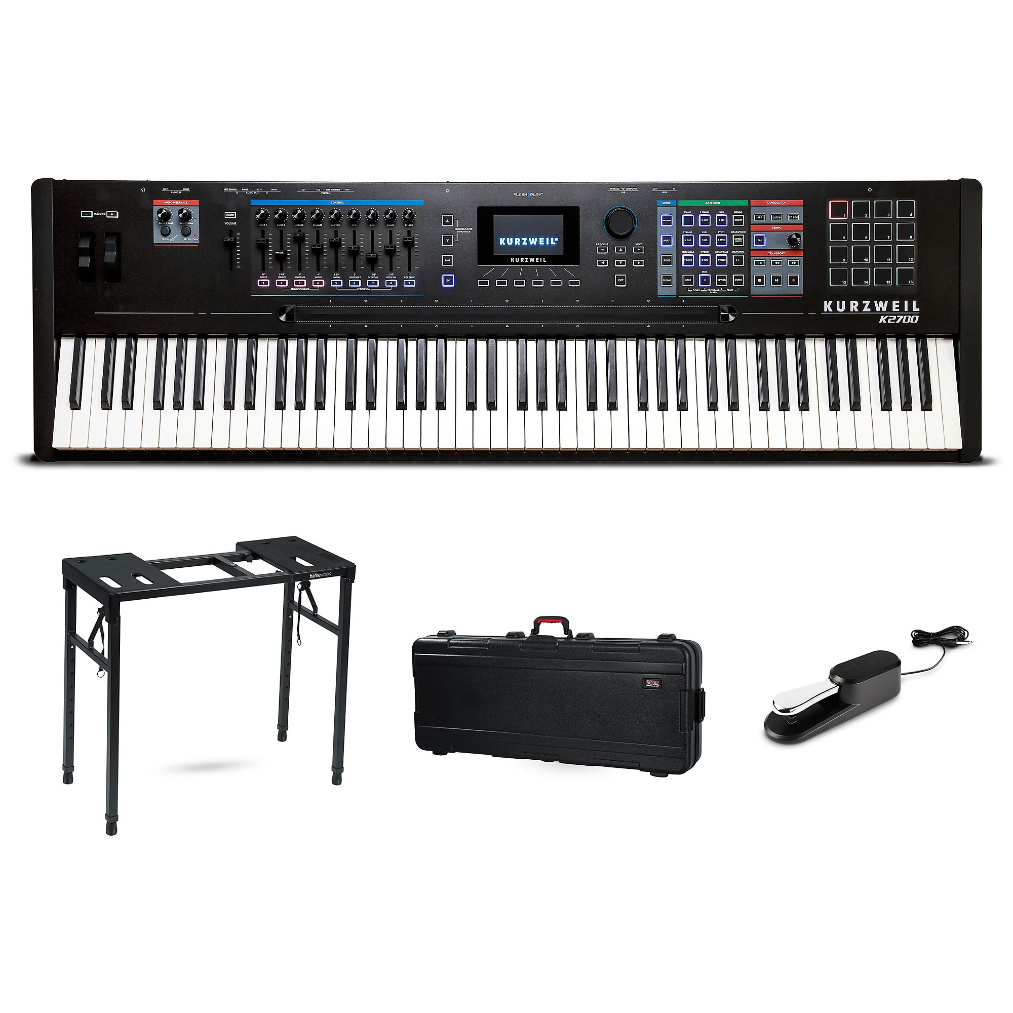 Kurzweil K2700 88-Key Workstation Stage Bundle | Guitar Center