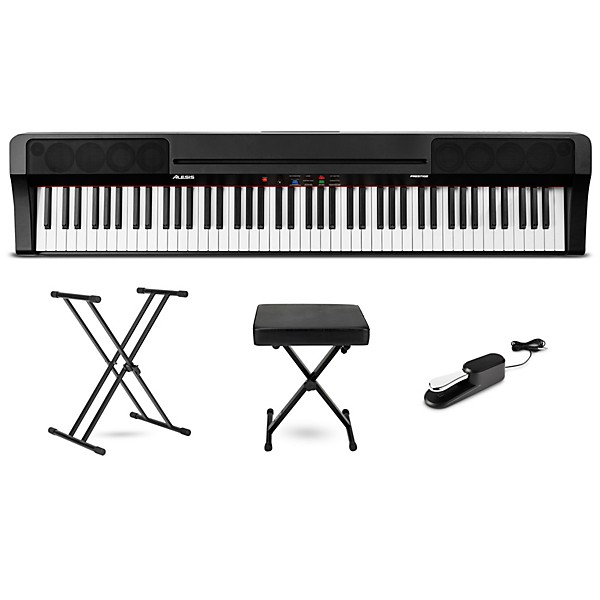 Alesis Prestige 88-Key Digital Piano Essentials Bundle