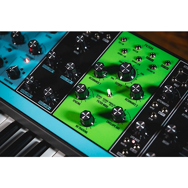 Moog Matriarch Semi-Modular Analog Synthesizer Stage Bundle Black