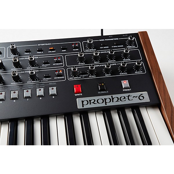 Sequential Prophet-6 6-Voice Polyphonic Analog Synthesizer Essentials Bundle
