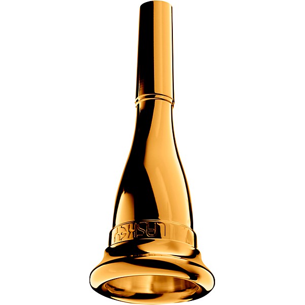 Laskey Classic F Series American Shank French Horn Mouthpiece in Gold 70F