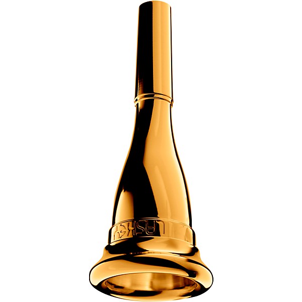 Laskey Classic F Series European Shank French Horn Mouthpiece in Gold 725F