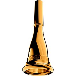 Laskey Classic E Series American Shank French Ho... Laskey Classic E Series American Shank French Horn Mouthpiece in Gold 75E