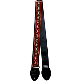 Souldier Bohemian Guitar Strap Red 2 in.