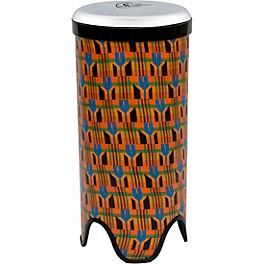 Toca Sympatico Tubadora with Tunable Fiber Head 12 in. Kente Cloth