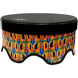 Toca Sympatico Short Gathering... Toca Sympatico Short Gathering Drum With Pre-Tuned Synthetic Leather Head 18 in Kente Cloth