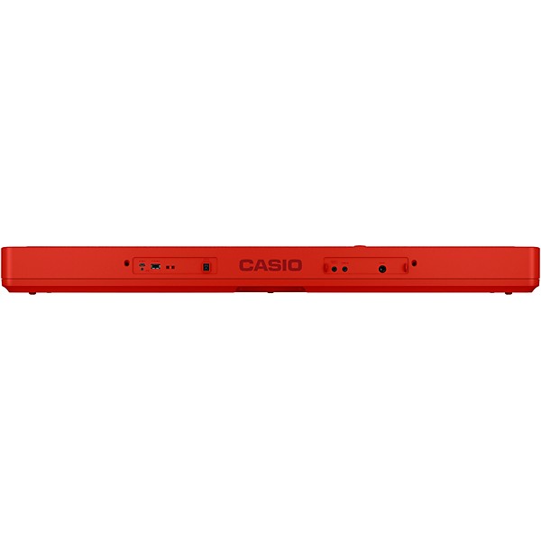 Casio Casiotone CT-S1 61-Key Portable Keyboard Essentials Bundle Red