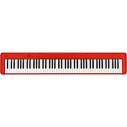 Casio CDP-S160 Compact Digital Piano Essentials Bundle Red