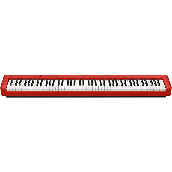 Casio CDP-S160 Compact Digital Piano Essentials Bundle Red