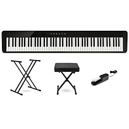 Casio PX-S1100 Privia Digital Piano Essentials Bundle Red Casio PX-S1100 Privia Digital Piano Essentials Bundle Black