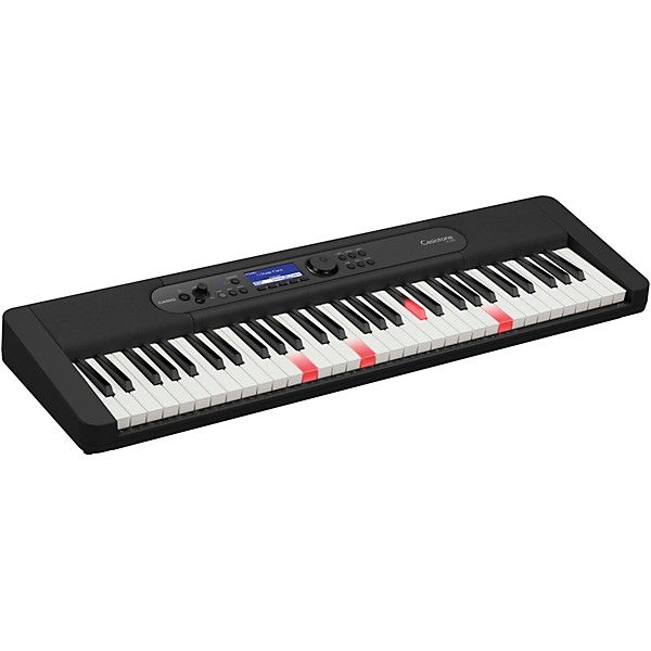 Casio Casiotone LK-S450 61-Key Portable Keyboard Essentials Bundle