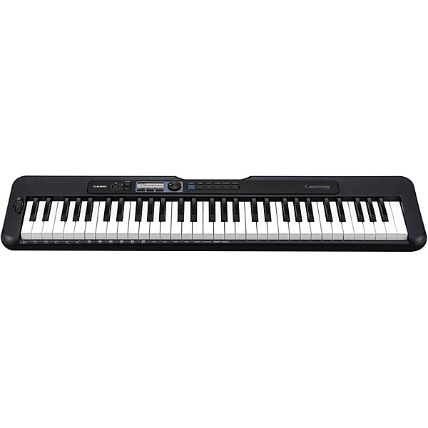 Casio Casiotone CT-S300 61-Key Digital Keyboard Essentials Bundle Blue