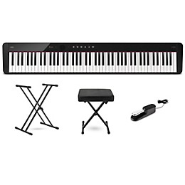 Casio Privia PX-S5000 88-Key Digital Piano Essentials Bundle Black