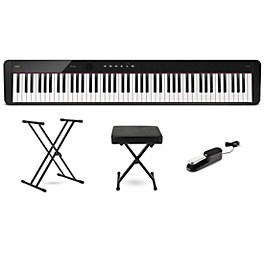 Casio Privia PX-S5000 88-Key Digital Piano Essentials Bundle Black