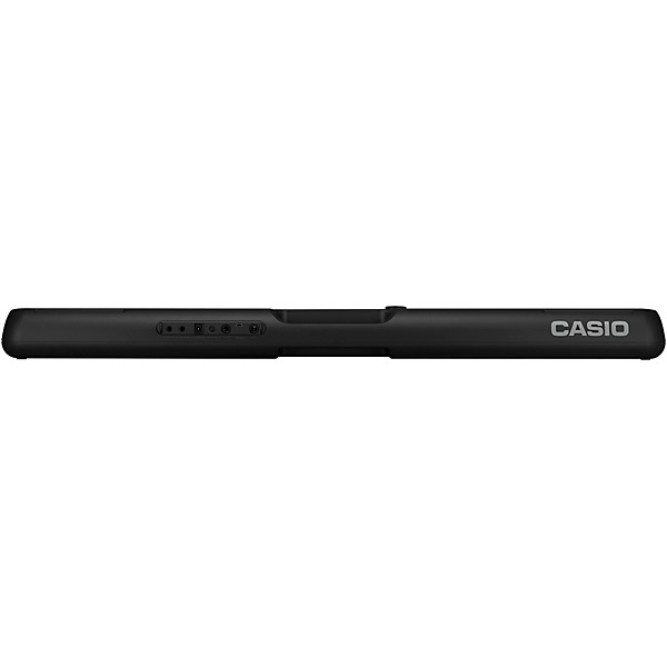 Casio Casiotone LK-S250 Lighted 61-Key Digital Keyboard Essentials Bundle Black
