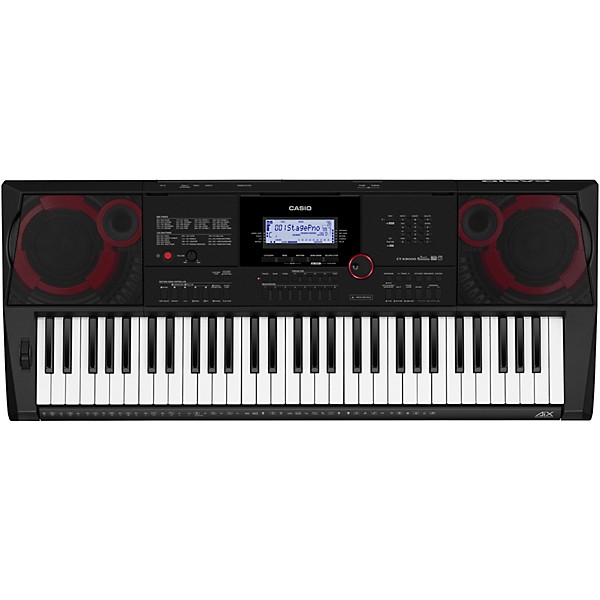 Casio CT-X3000 61-Key Portable Keyboard Essentials Bundle