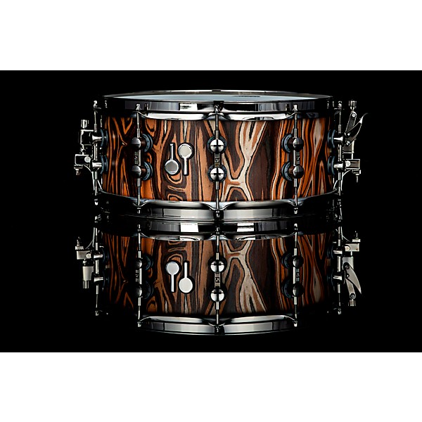 SONOR SQ2 5 Piece Elder Tree Vintage Beech Shell Pack with 22 in. Bass Drum Natural Black Chrome