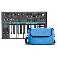 美品！ 動作品！ NOVATION Bass Station II Novation Bass Station II Analog Synthesizer With Gig Bag