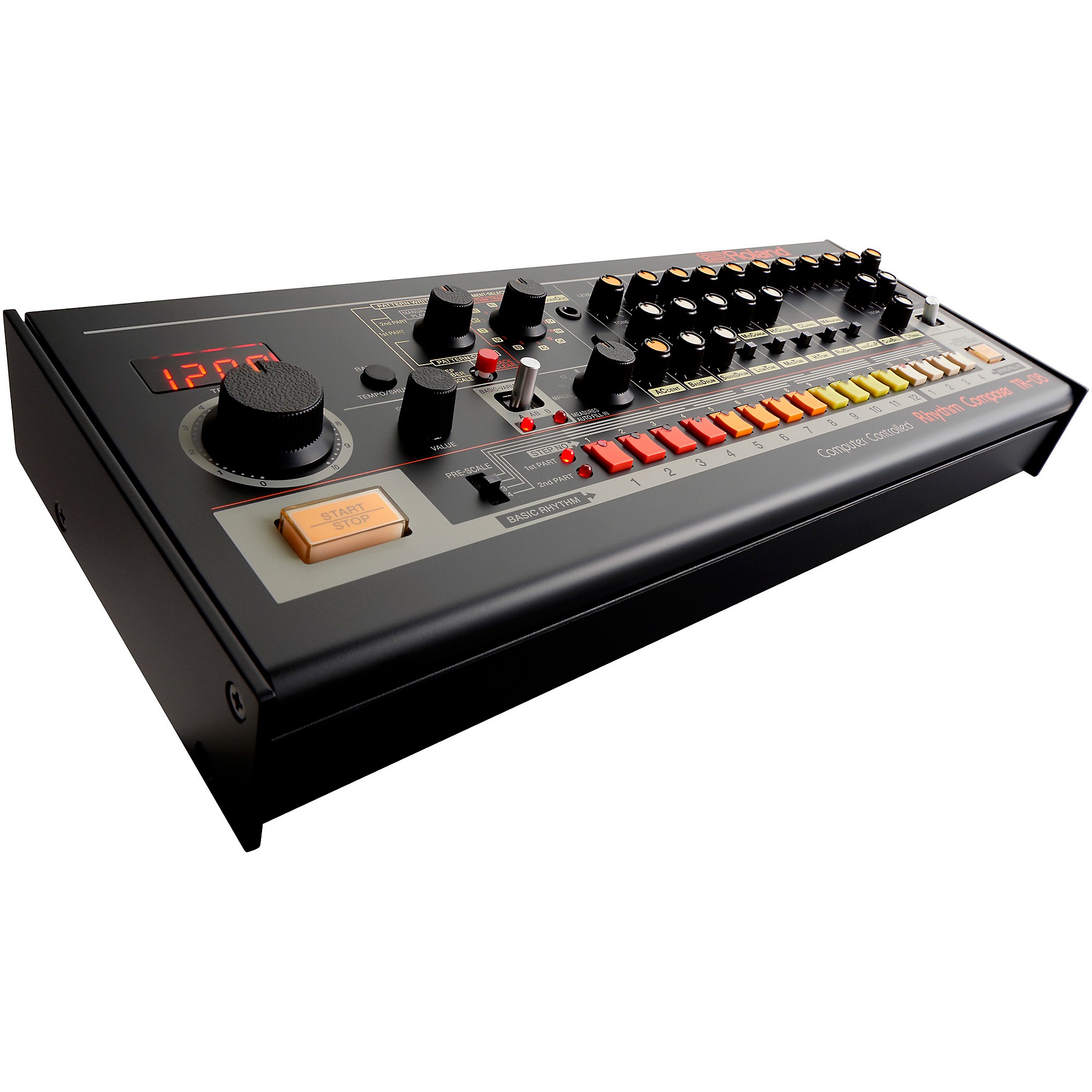 Roland Boutique TR-08 ローランドtr-808 TR-909 Roland TR-08 Sound Module with Decksaver Cover | Guitar Center