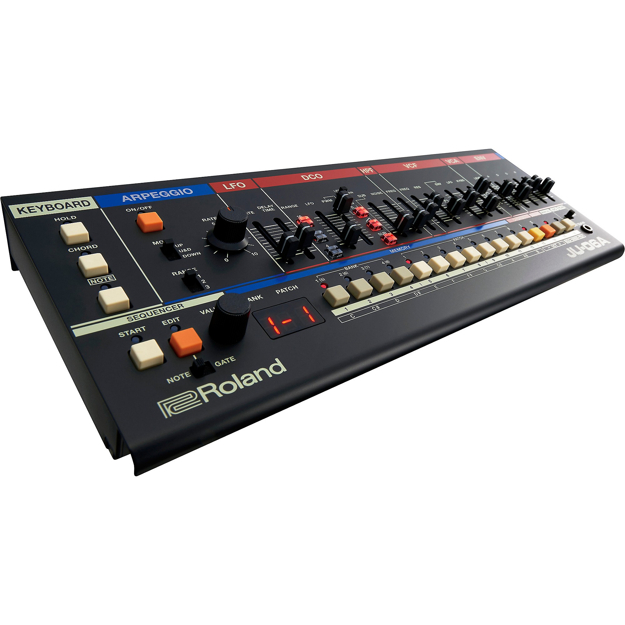 Roland JU-06A Boutique Synthesizer With Decksaver Cover | Guitar