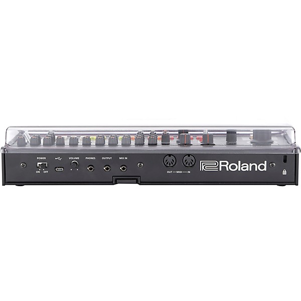 Roland TB-03 Boutique Bass Line with Decksaver Cover
