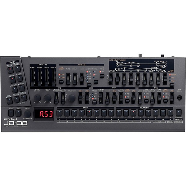 Roland JD-08 [JD-800] Boutique Synthesizer with Decksaver Cover