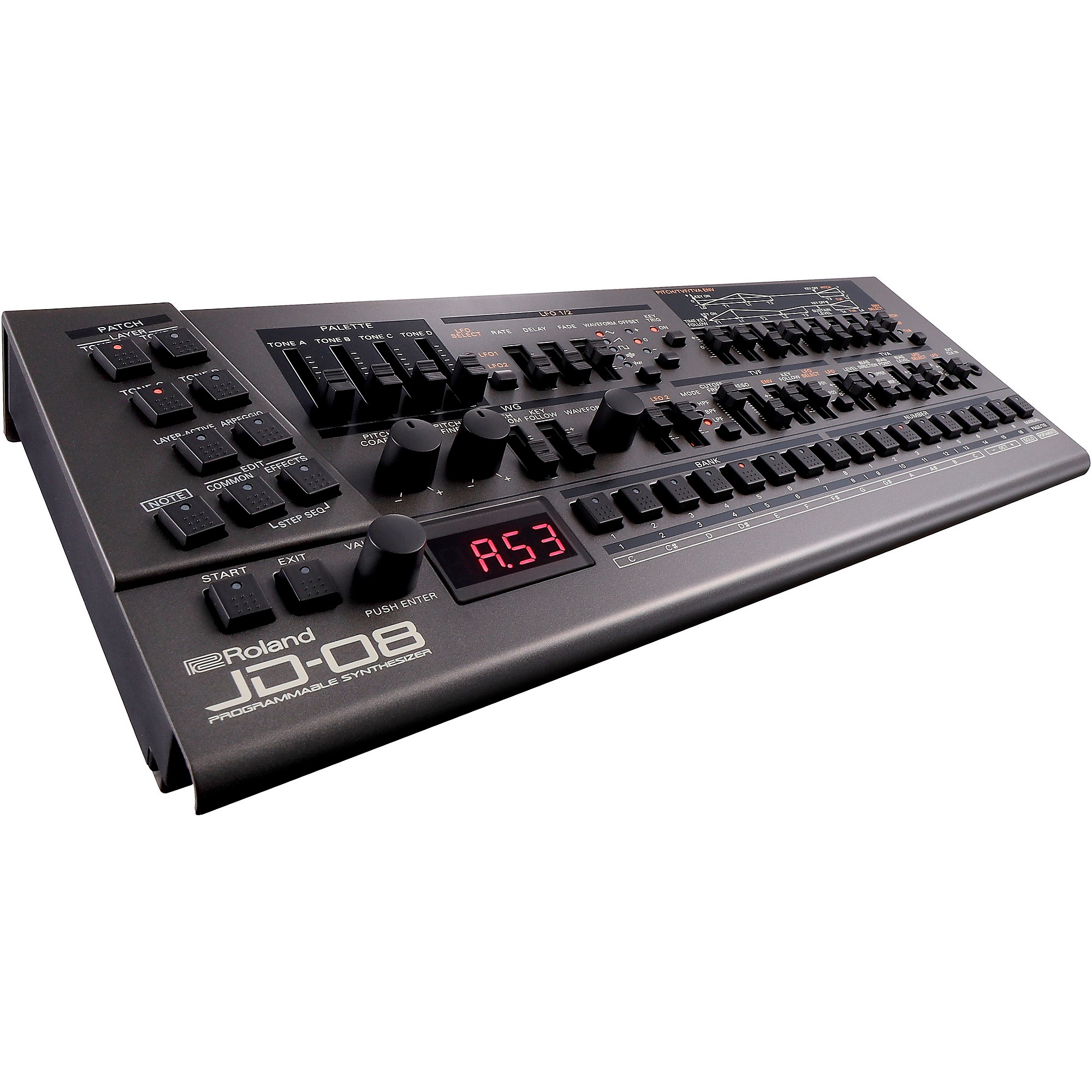 Roland JD-08 [JD-800] Boutique Synthesizer With Decksaver Cover