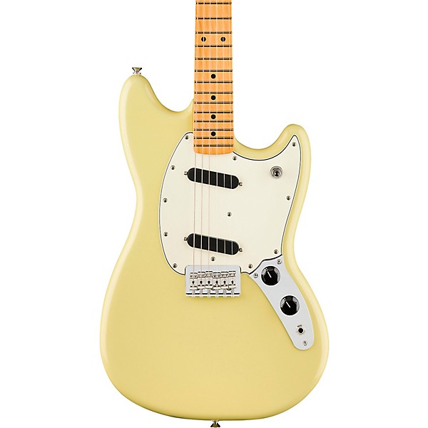 Fender Player II Mustang Maple Fingerboard Electric Guitar Hialeah Yellow