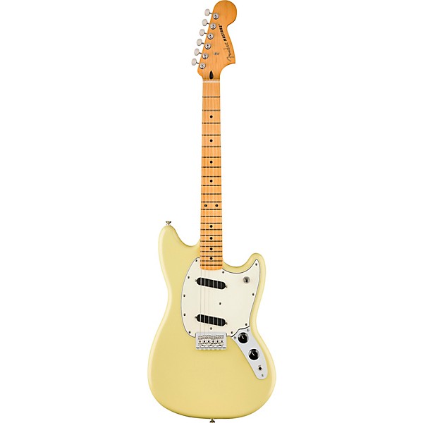 Fender Player II Mustang Maple Fingerboard Electric Guitar Hialeah Yellow