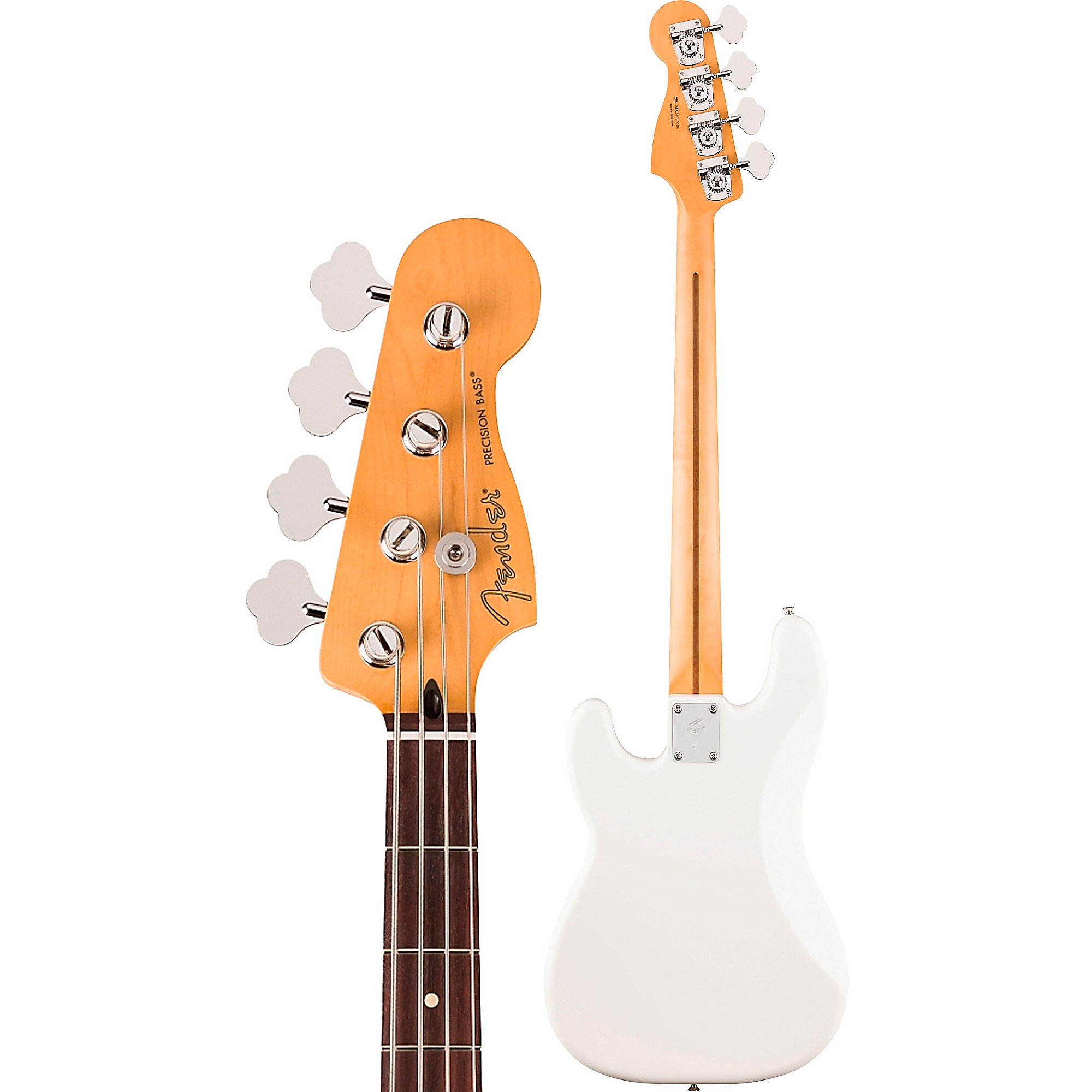 ベース Fender PlayerII PrecisionBass PolarWhite Fender Player II Precision Bass Guitar With RW FB In Polar White
