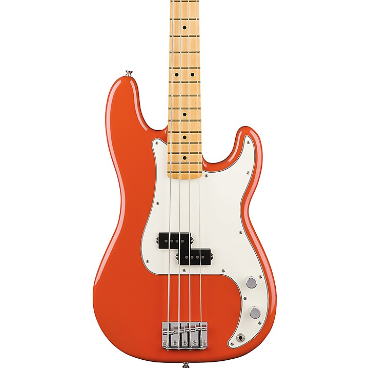 Fender Player II Precision Bass - Maple Fingerboard, Rallye Orange