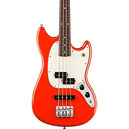 Fender Player II Mustang Bass PJ Rosewood Fingerboard Aqua... Fender Player II Mustang Bass PJ Rosewood Fingerboard Coral Red