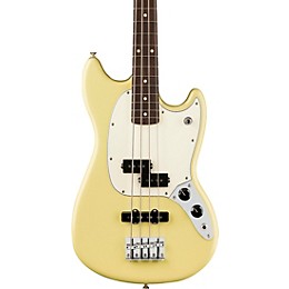 Fender Player II Mustang Bass PJ Rosewood Fingerboard Hialeah Yellow