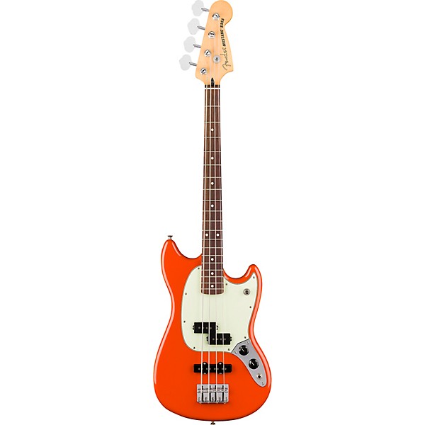 Fender Player II Mustang Bass PJ - Rosewood Fingerboard, Rallye Orange