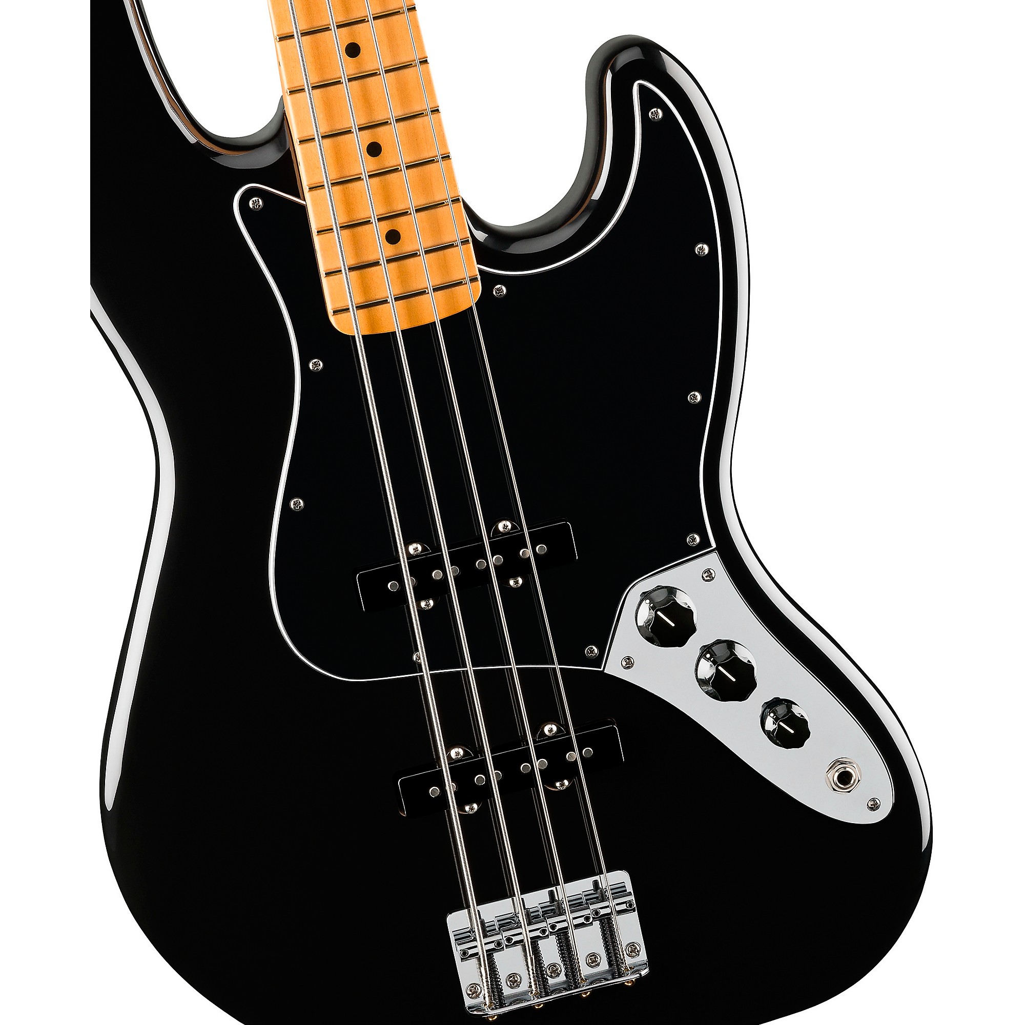 Fender Player II Jazz Bass Maple Fingerboard Black | Guitar