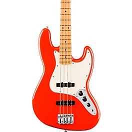 Fender Player II Jazz Bass Maple Fingerboard Polar White Fender Player II Jazz Bass Maple Fingerboard Coral Red