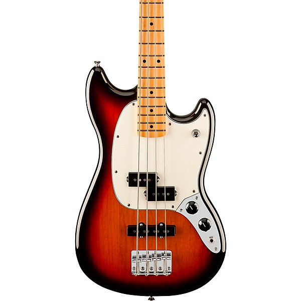 Fender Player II Mustang Bass PJ Maple Fingerboard 3-Color Sunburst