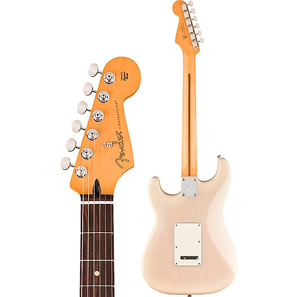 Fender Player II Stratocaster Chambered Ash Body Rosewood Fingerboard Electric Guitar White Blonde