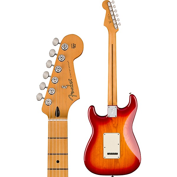 Fender Player II Stratocaster Chambered Ash Body Maple Fingerboard Electric Guitar Aged Cherry Burst