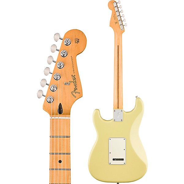 Fender Player II Stratocaster Maple Fingerboard Electric Guitar Hialeah Yellow