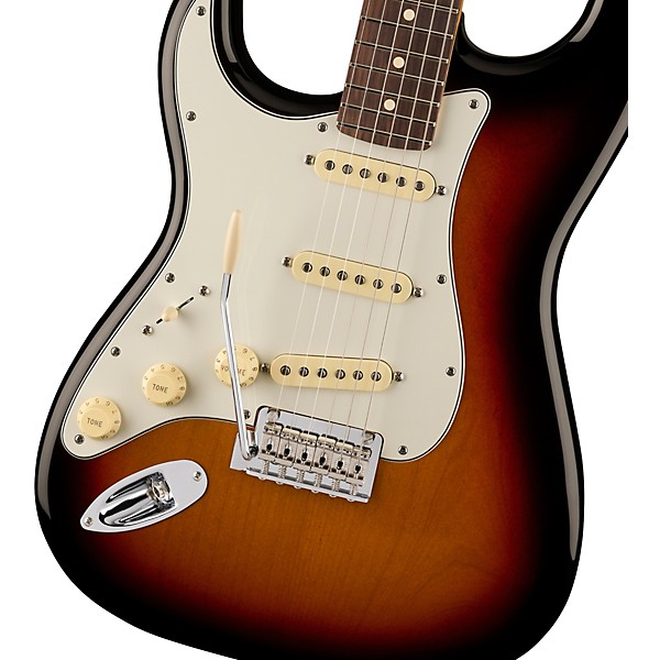 Open Box Fender Player II Stratocaster Left-Handed Rosewood Fingerboard Electric Guitar Level 2 3-Color Sunburst 197881307707