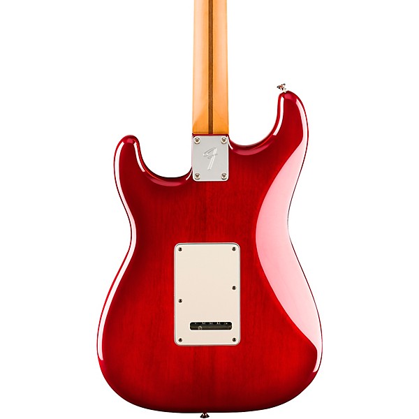 Fender Player II Stratocaster HSS Chambered Mahogany Body Rosewood Fingerboard Electric Guitar Transparent Cherry Burst