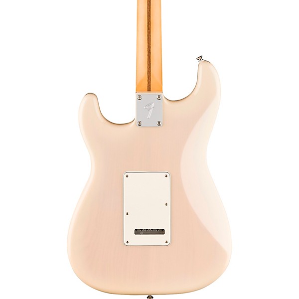 Fender Player II Stratocaster HSS Chambered Ash Body Rosewood Fingerboard Electric Guitar White Blonde