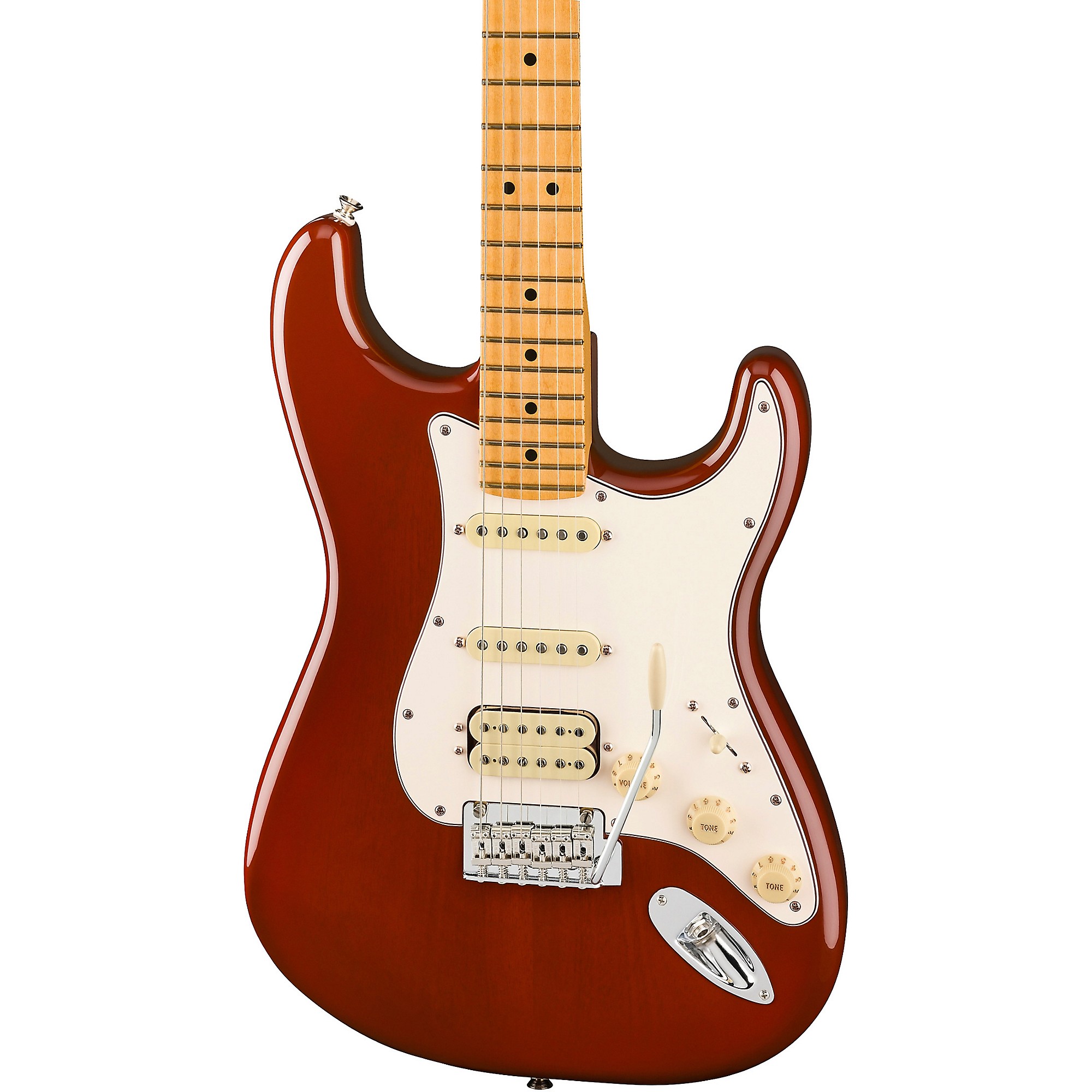モ*ー様 1. Fender Stratocaster Fender Player II Stratocaster HSS Chambered Mahogany Body Maple