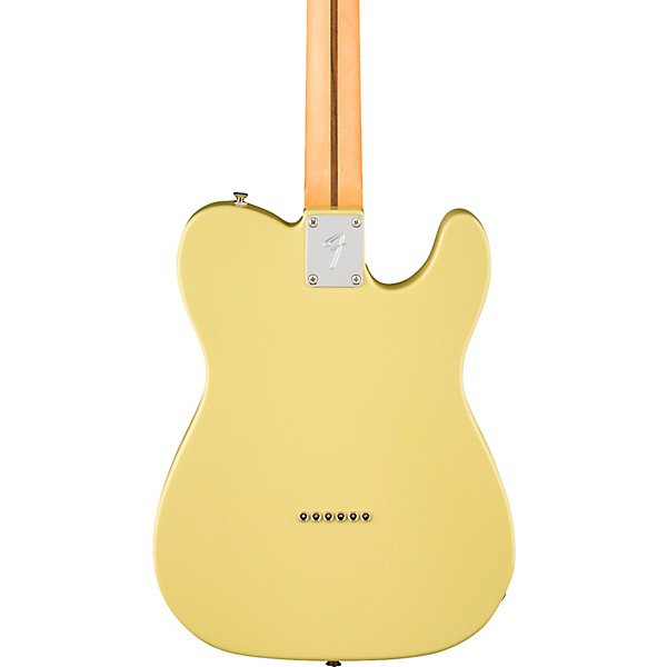 Fender Player II Telecaster Left-Handed Maple Fingerboard Electric Guitar Hialeah Yellow