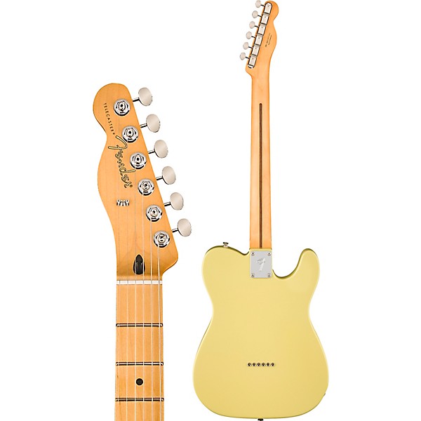 Fender Player II Telecaster Left-Handed Maple Fingerboard Electric Guitar Hialeah Yellow