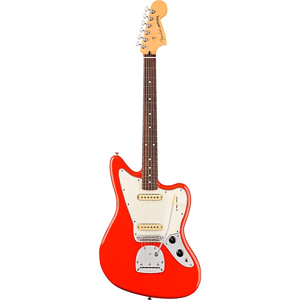 Fender Player II Jaguar Rosewood Fingerboard Electric Guitar Coral Red