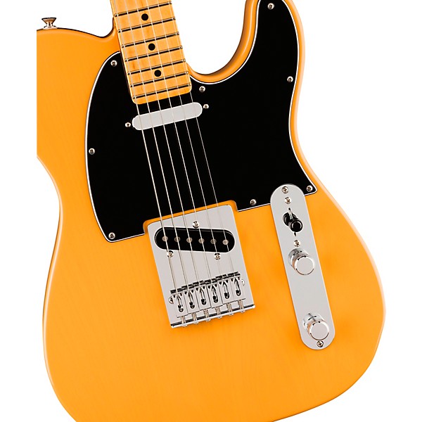 Fender Player II Telecaster Chambered Ash Body Maple Fingerboard Electric Guitar Butterscotch Blonde